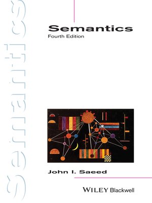 cover image of Semantics